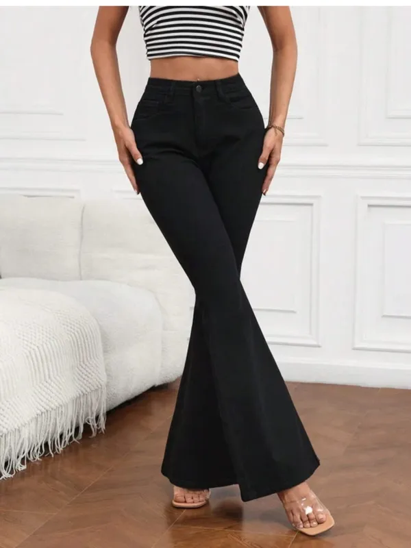 Classic_Black_High_Waist_Flared_Jeans