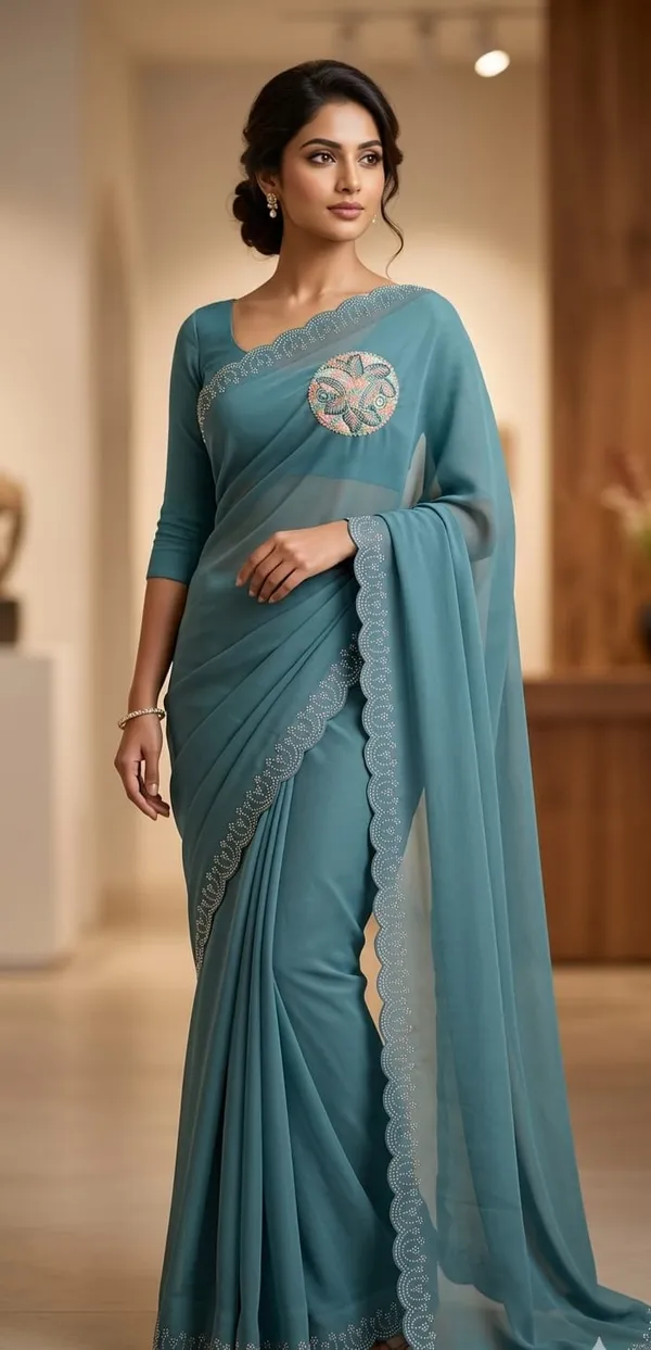 Embroidered_saree_women