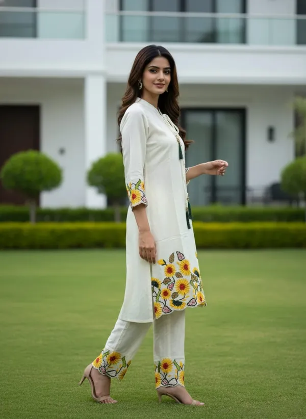Ivory_Floral_Embroidered_co_ord_sets_with_Tassel_Detail