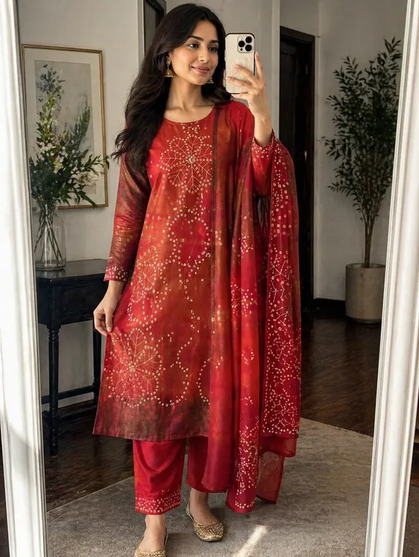 Ruby_Glow_Bandhani_Suit_Set