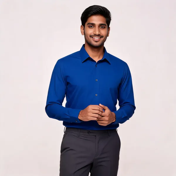 Royal_Blue_Giza_Cotton_Custom_Fit_Formal_Shirt_For_Men