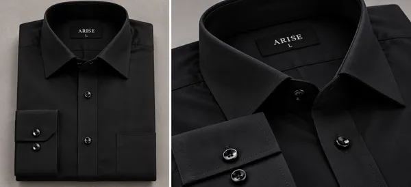 Arise_premium_plain_black_shirt