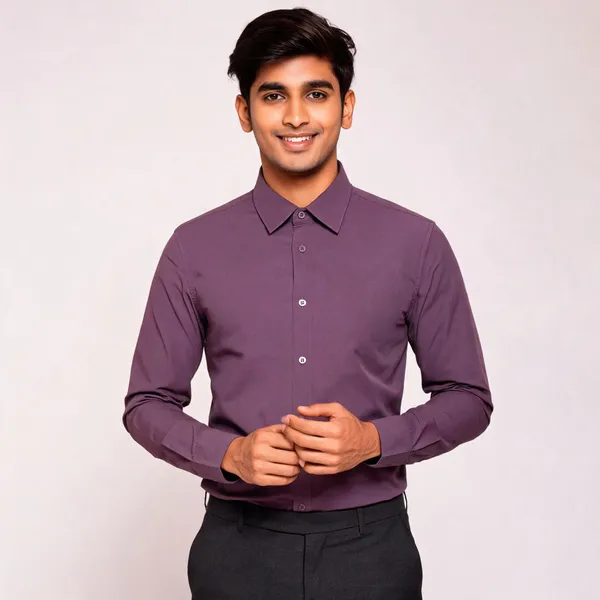 Mauve_Giza_Cotton_Custom_Fit_Formal_Shirt_For_Men