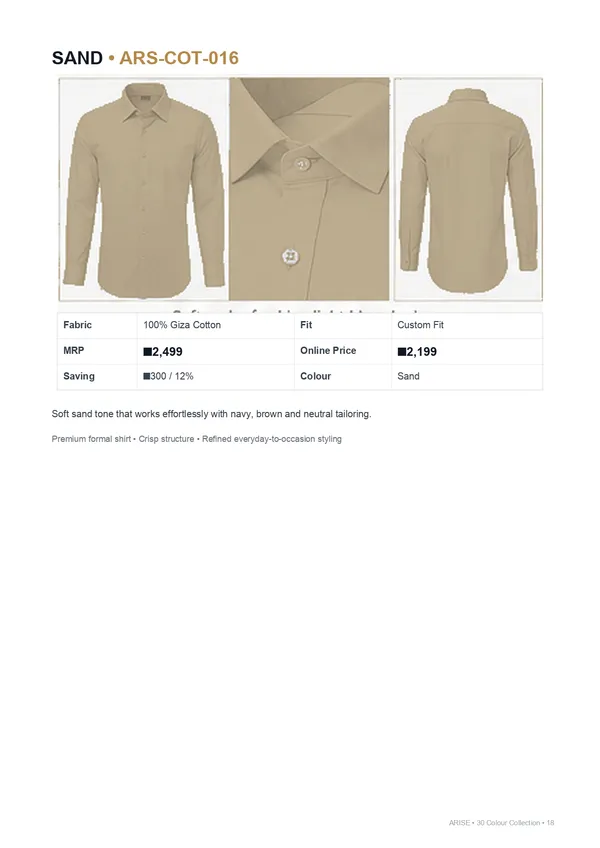Sand_Giza_Cotton_Custom_Fit_Formal_Shirt_For_Men