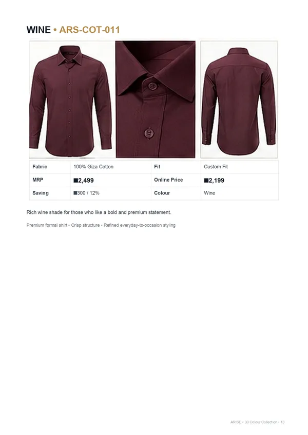 Wine_Giza_Cotton_Custom_Fit_Formal_Shirt_For_Men