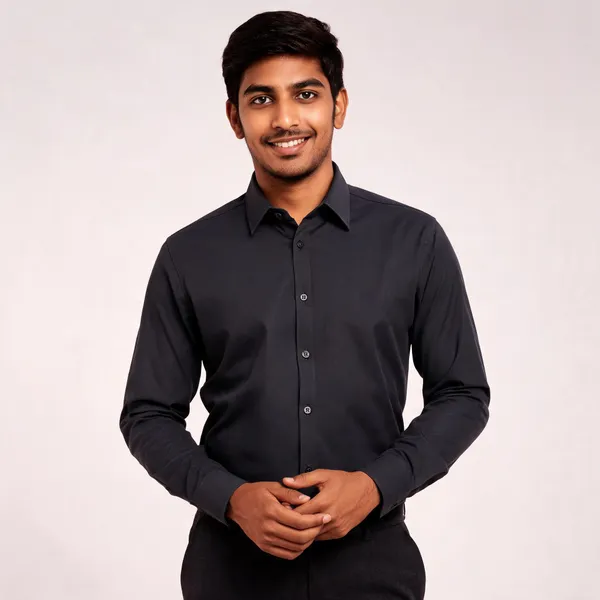 Charcoal_Black_Giza_Cotton_Custom_Fit_Formal_Shirt_For_Men