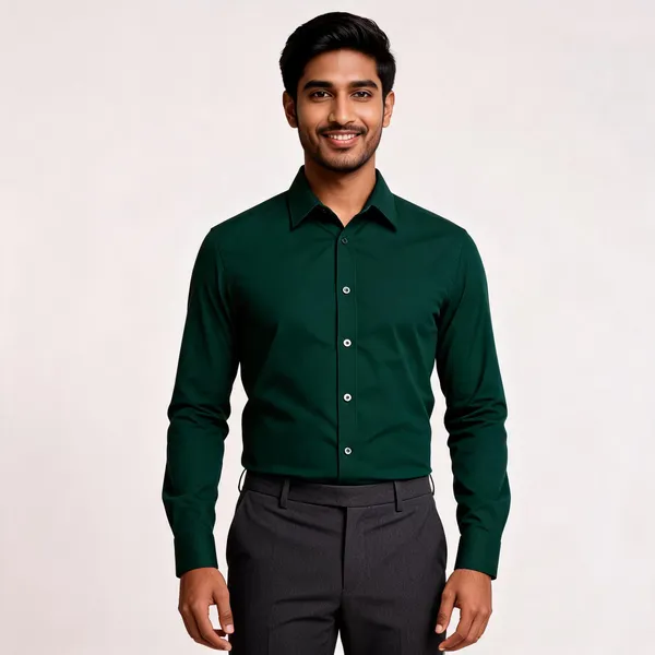 Deep_Forest_Green_Giza_Cotton_Custom_Fit_Formal_Shirt_For_Men