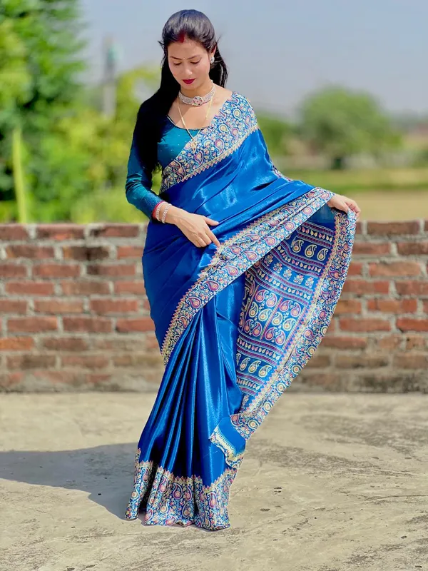 Daily_Wear_Ajrakh_Print_Border_Look_saree