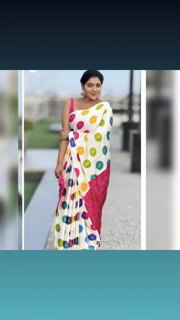 White_Pink_Most_Beauty_Full_Contrast_Print_Sarees