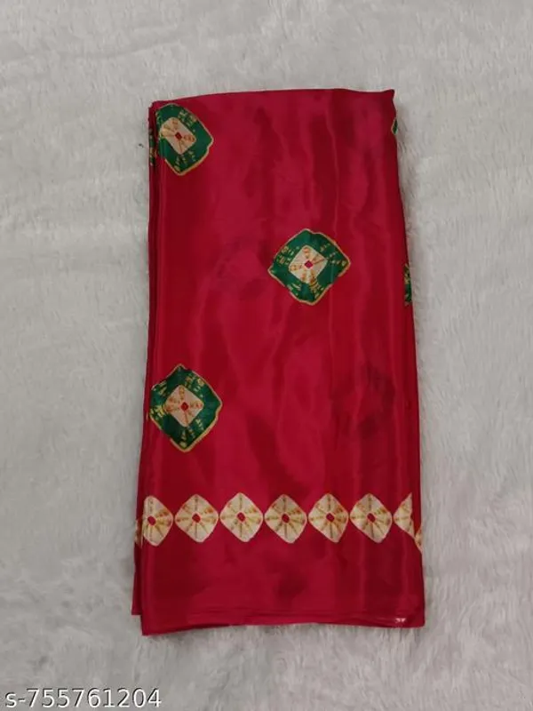 Pink_Trending_New_Designer_Bandhani_Print_Saree_With_Fancy_Blouse