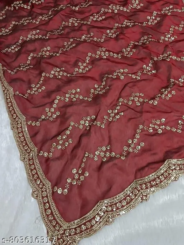 Women_S_Premium_Embroidered_Partywear_Saree_Beautiful_Floral_Embroidered_Scallop_Border_Festival_Special_Saree_Trendy_Saree_2026_Saree_With_Golden_Sequins_Work_Designer_Blouse