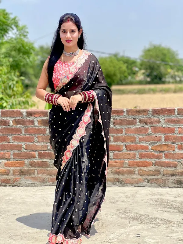 fendy_black_milan_new_fancy_designer_sareee_with_disgital_blouse
