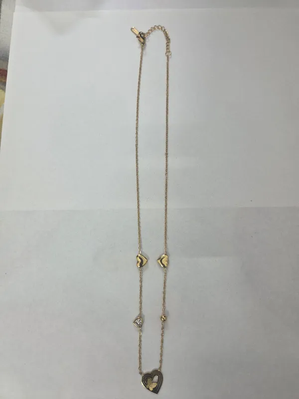 Gold_Tone_Heart_Pendant_Chain_Necklace_for_Women