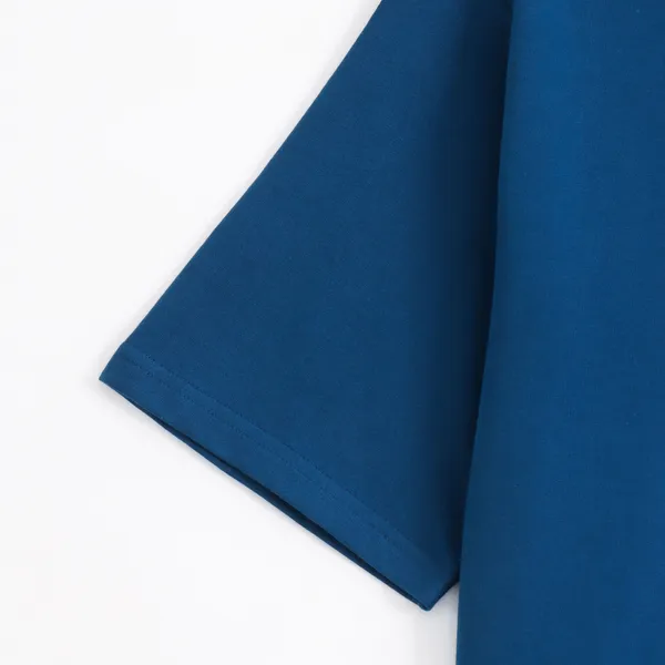 Ocean_Teal_Cotton_Oversized_T_Shirt_For_Men