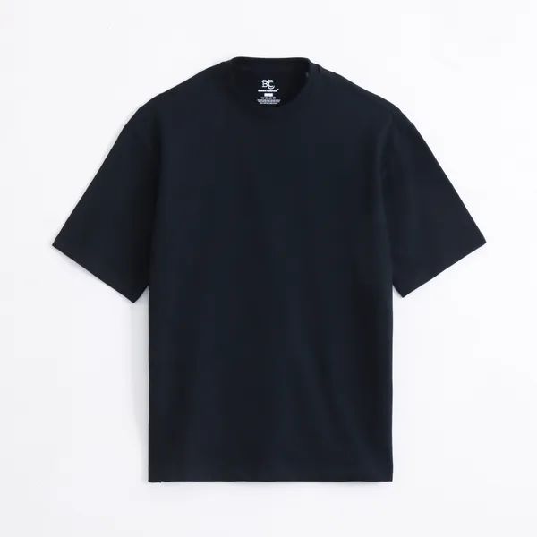 Midnight_Black_Cotton_Blend_Oversized_T_Shirt_For_Men