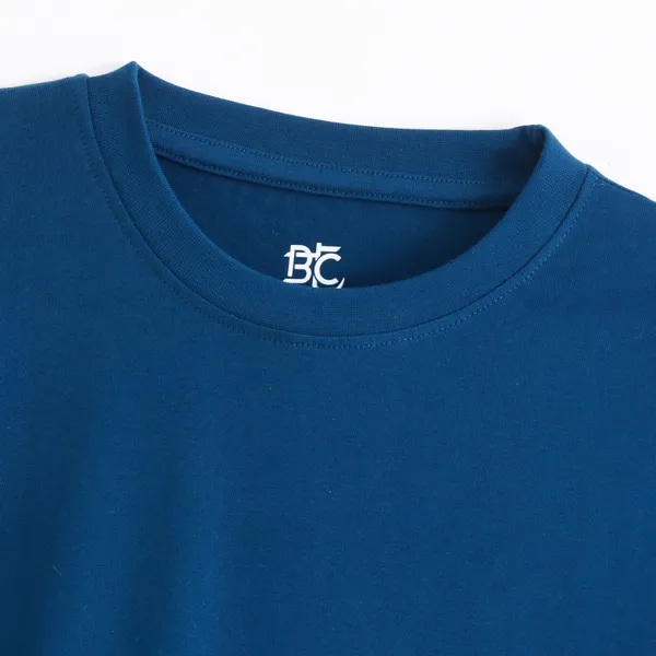 Ocean_Teal_Cotton_T_Shirt_For_Men
