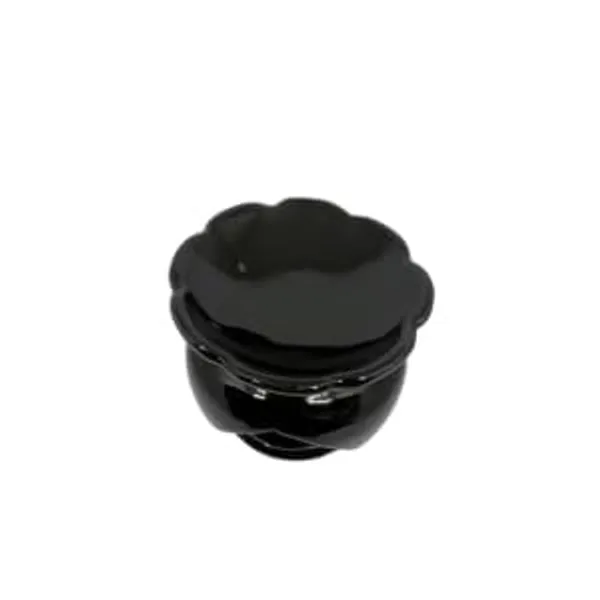Ceramic_Diffuser_(Black)_and_50_Grams_Kapoor_Tablet_Combo_-_And_2_pcs_of_Tea_Light_Candles