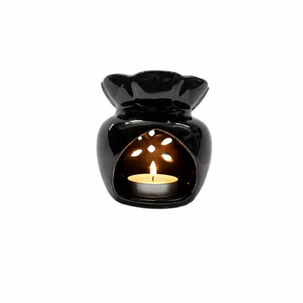 Ceramic_Diffuser_(Black)_and_50_Grams_Kapoor_Tablet_Combo_-_And_2_pcs_of_Tea_Light_Candles