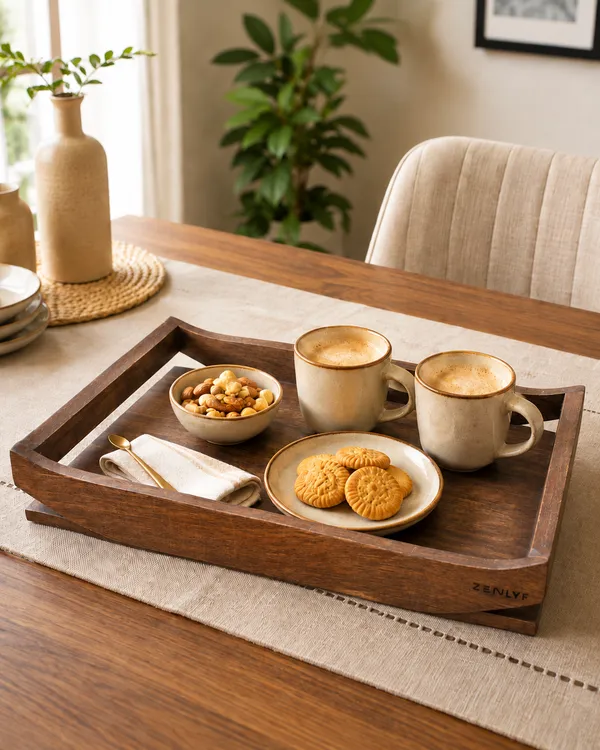 Wooden_Serving_Tray_with_Handles,_Rectangular_Multipurpose_Tray_for_Tea,_Coffee,_Snacks_&_Table_Organisation,_36_x_25.5_x_5_cm,_Brown_