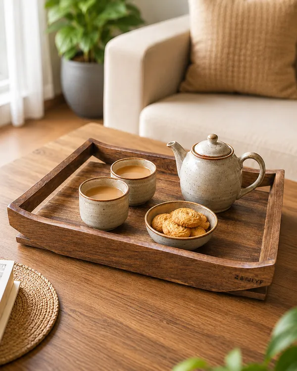 Wooden_Serving_Tray_with_Handles,_Rectangular_Multipurpose_Tray_for_Tea,_Coffee,_Snacks_&_Table_Organisation,_36_x_25.5_x_5_cm,_Brown_