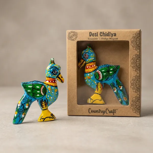 Desi_Chidiya_Mayur_Fridge_Magnet_|_Pack_Of_2