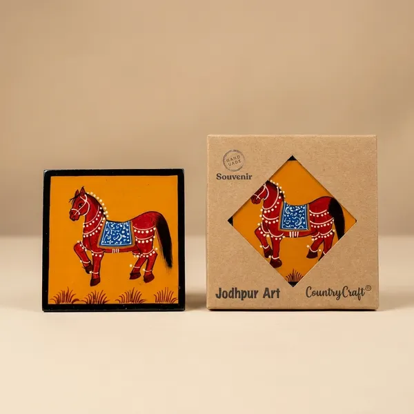 Jodhpur_Horse_Coaster_Single_|_Pack_Of_2
