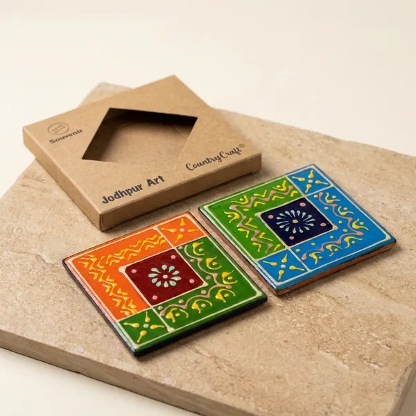 Jodhpur_Mandala_Coaster_Single_|_Pack_Of_2