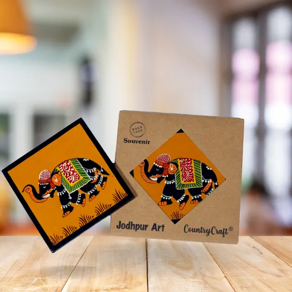 Jodhpur_Elephant_Coaster_Single_|_Pack_Of_2