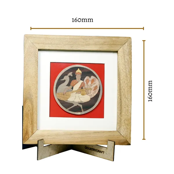 Mysore_Inlay_Saraswati_Frame