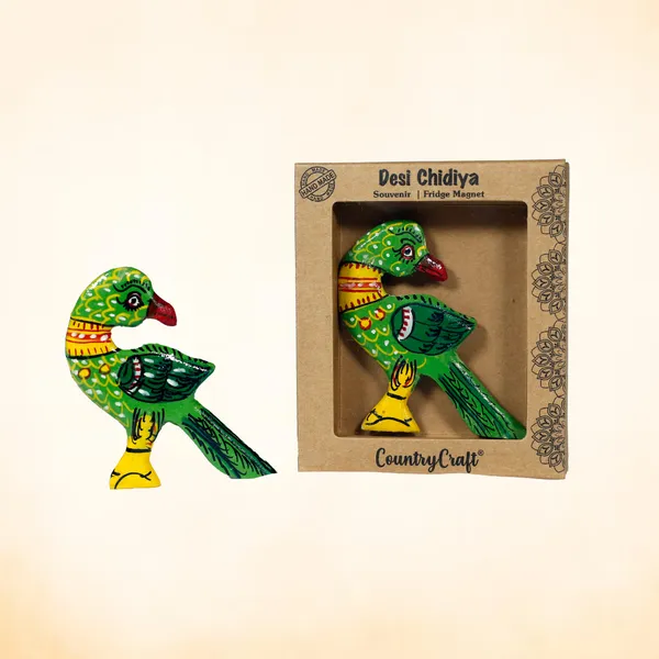Desi_Chidiya_Tota_Fridge_Magnet_|_Pack_Of_2
