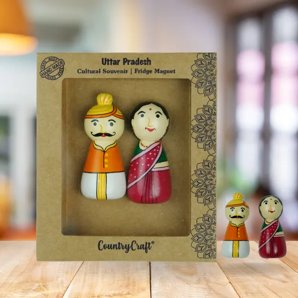Ethnic_-_Uttar_Pradesh_Fridge_Magnet