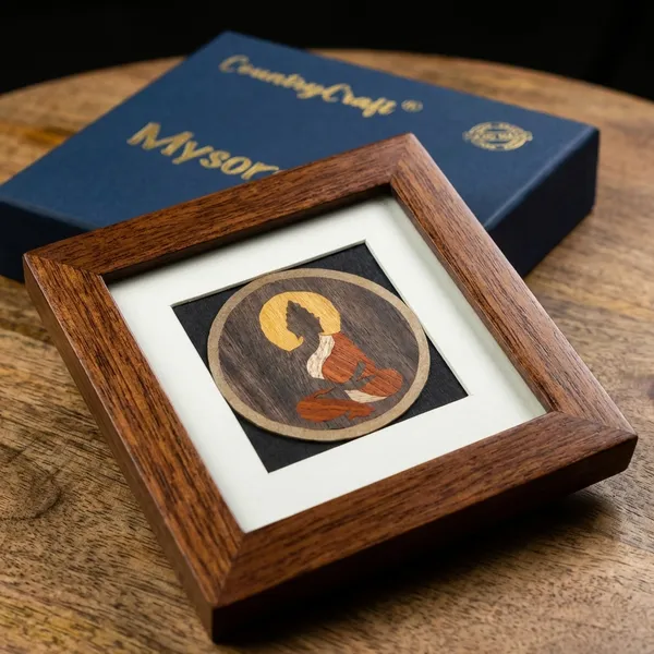 Mysore_Inlay_Buddha_Frame