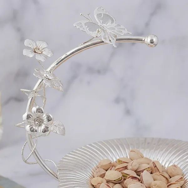 Butterfly_Footed_Bowl_-_Silver-Plated_Decorative_Serving_Bowl_With_Stand