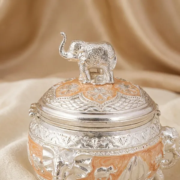 Decorative_Elephant_Trinket_Box_With_Lid_-_Silver_And_Gold_Finish
