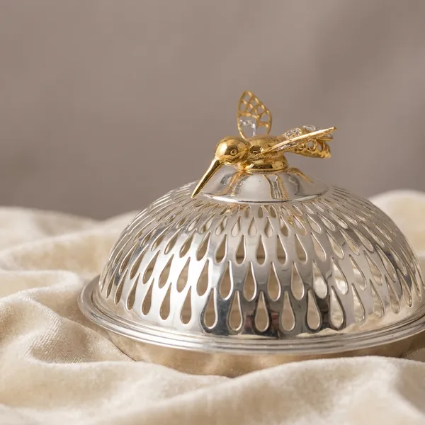 Auriesta_Tray_With_Honey_Bird_Dome_-_Nickel_Finish