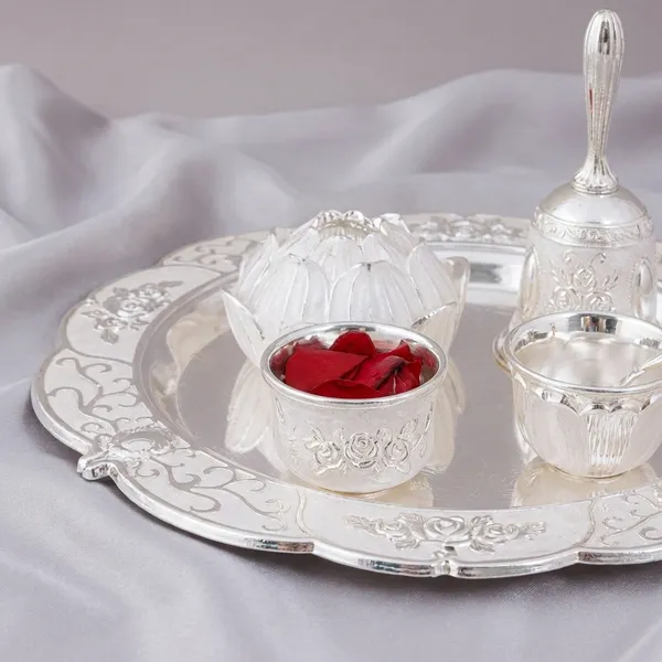 Silver-Plated_Decorative_Pooja_Thali_Set_With_Bowls_And_Bell