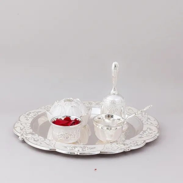 Silver-Plated_Decorative_Pooja_Thali_Set_With_Bowls_And_Bell
