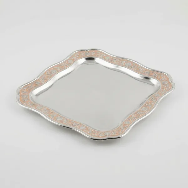Square_Tray_Peach_-_Elegant_Decorative_Serving_Tray_By_Auriesta