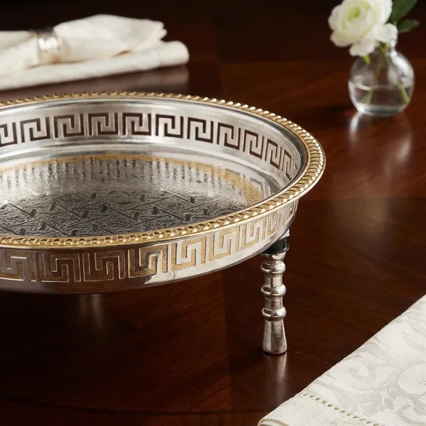Decorative_Silver-Toned_Metal_Serving_Tray_With_Greek_Key_Pattern