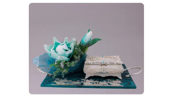 Elegant_Floral_Keepsake_Box_With_Decorative_Tray_Set_-_Turquoise_Blue_&_White