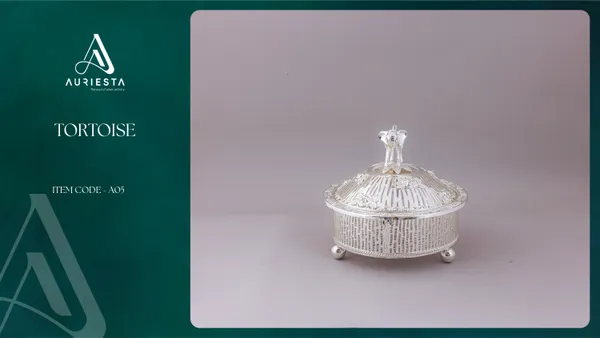 Auriesta_Tortoise_Silver-Plated_Decorative_Bowl_With_Lid