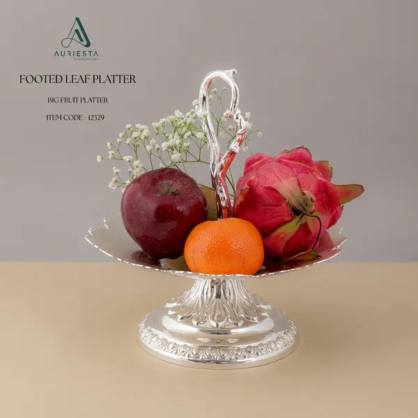 Footed_Leaf_Platter_-_Decorative_Serving_Tray