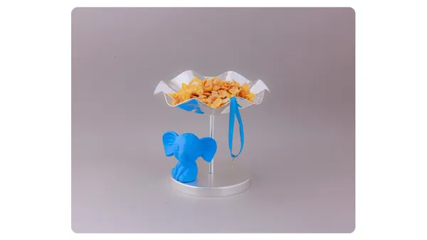 Clear_Acrylic_Snack_Bowl_With_Blue_Bow_Ribbon_-_Perfect_For_Parties_And_Gifting