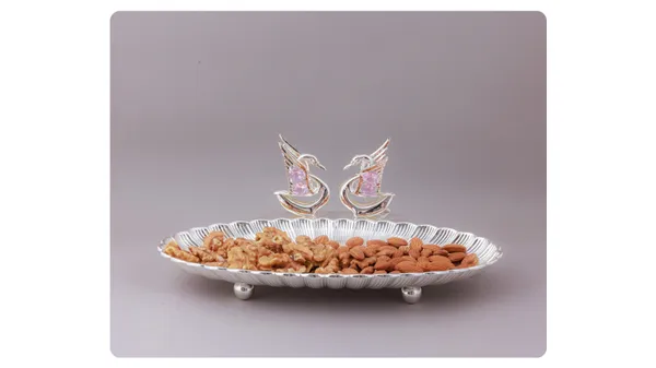 Decorative_Silver-Plated_Dry_Fruit_Serving_Tray_With_Peacock_Motifs