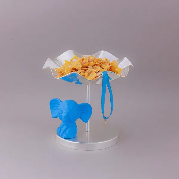 Clear_Acrylic_Snack_Bowl_With_Blue_Bow_Ribbon_-_Perfect_For_Parties_And_Gifting