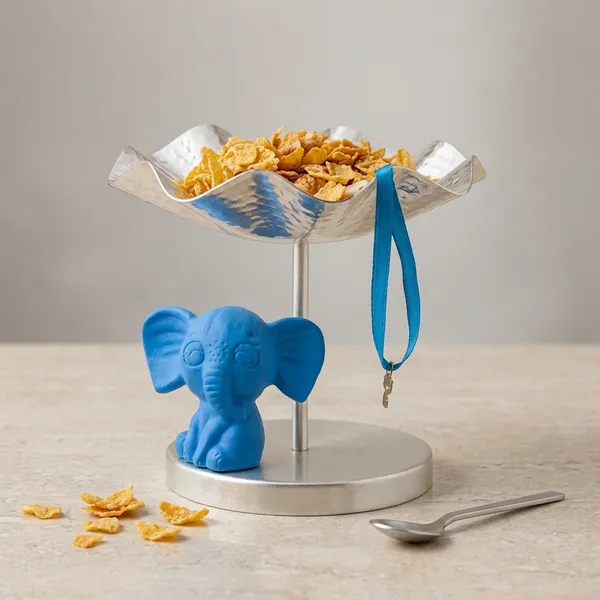 Clear_Acrylic_Snack_Bowl_With_Blue_Bow_Ribbon_-_Perfect_For_Parties_And_Gifting