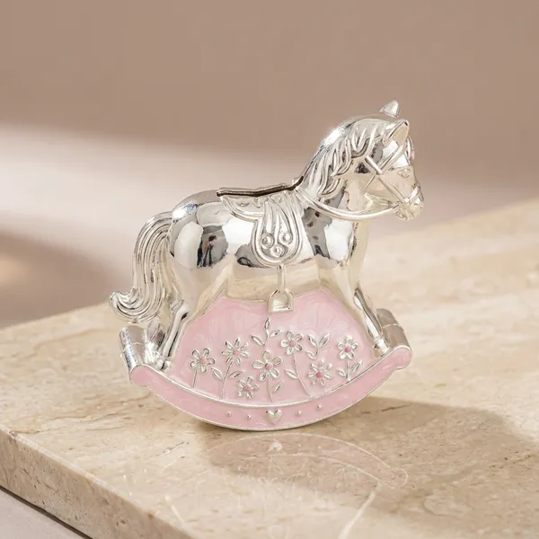 Horse_Money_Bank_-_Disco_Ball_Style_With_Pink_Base