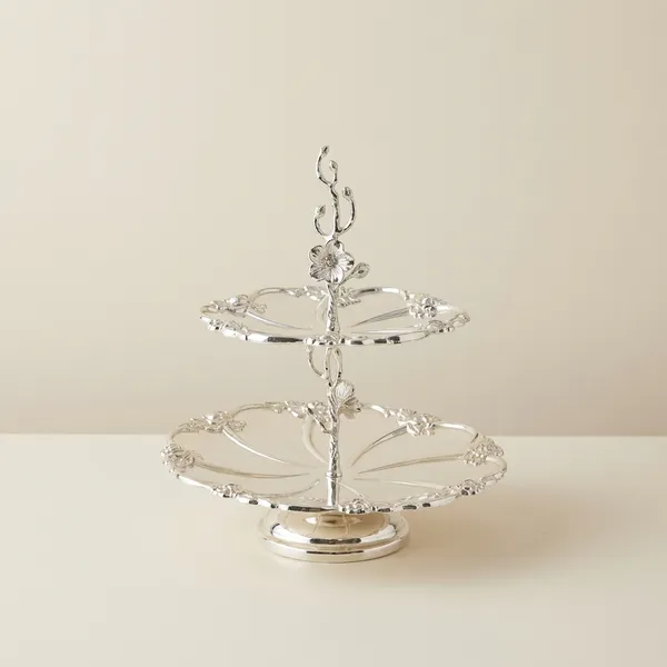 Rose_Flower_Two_Tier_Platter_By_Auriesta