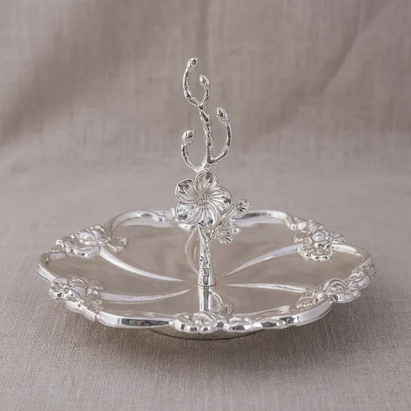 Rose_Flower_Two_Tier_Platter_By_Auriesta