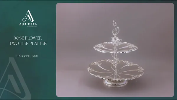 Rose_Flower_Two_Tier_Platter_By_Auriesta